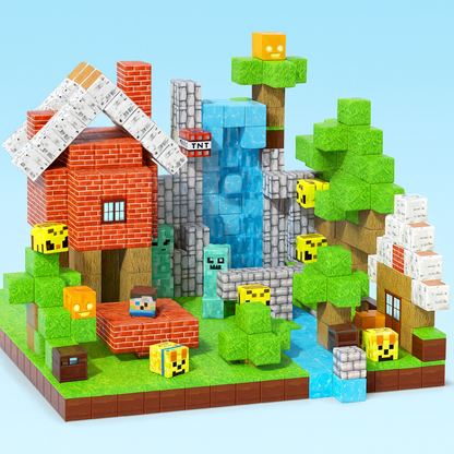 Magnetic Building Blocks